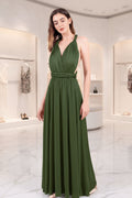 Womens Transformer Evening Dress Maxi Cocktail Wrap Convertible Multi Way Floor Long Formal Gown