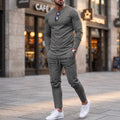 Urban Gray Men's Two-Piece Set