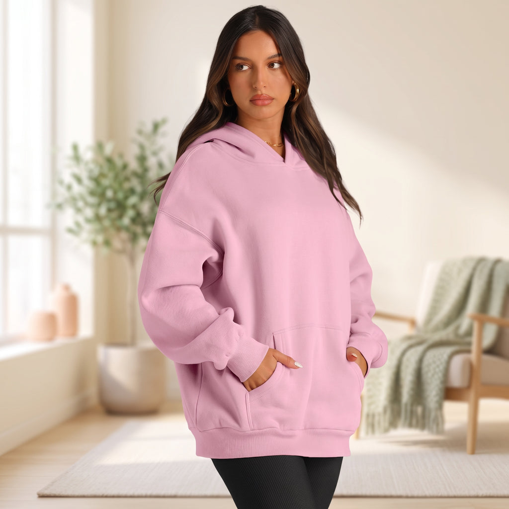 Blush Cloud Oversized Hoodie