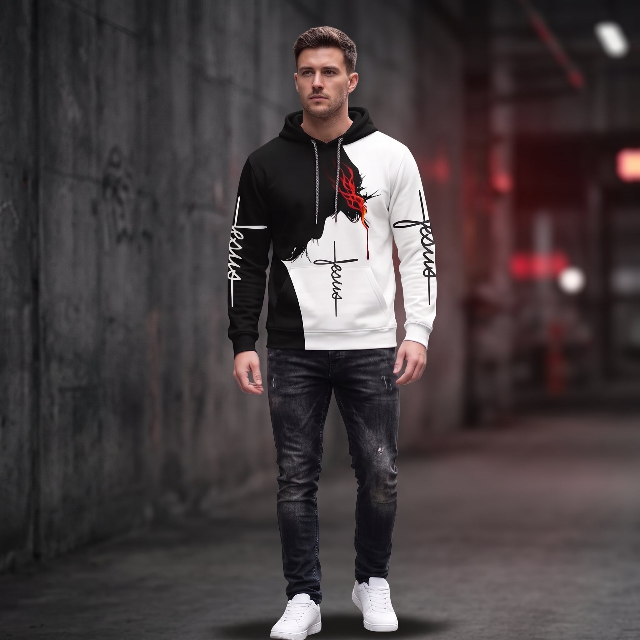 Faith Jesus Graphic Hoodie