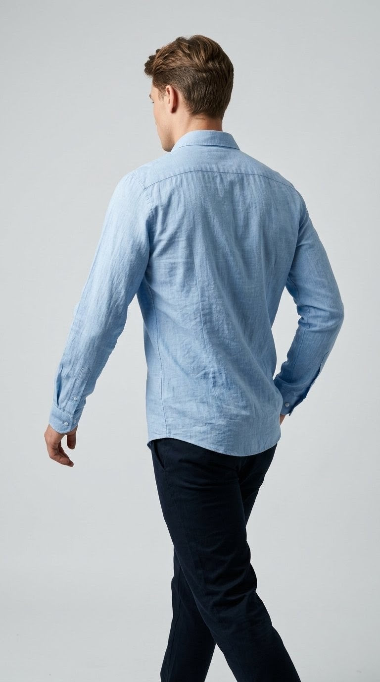 Coastal Breeze Linen Shirt